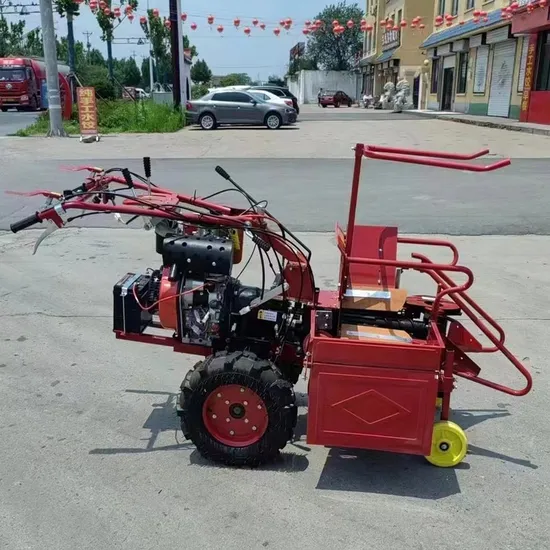 Diesel Hand Push Maize Harvester Maize Harvesting All-in-One Machine