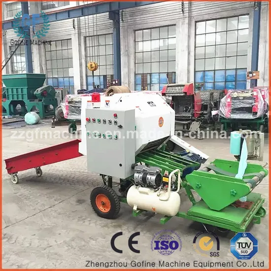Farm Straw Hay Baling Machine
