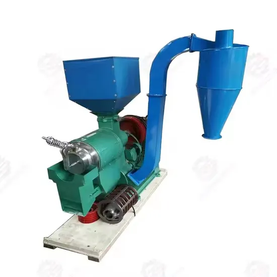 Sorghum Maize Oat Dehuller Machine Paddy Millet Grain Peeling Grinding Machine