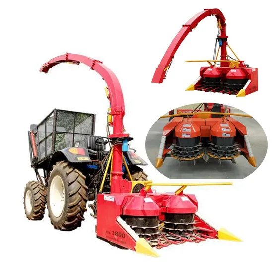 Corn Harvesting and Chopping for Silage Single Row Silage Forage Harvester Tractor Mounted Grass Cutter Machine