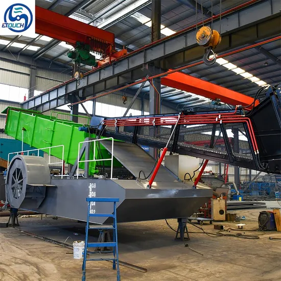 River Plant Cutting&Collection Waste Cleaning Harvester