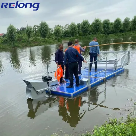 Agricultural Underwater Lawn Mower Aquatic Weed Harvester Water Hyacinth Reed Cutting Harvesting