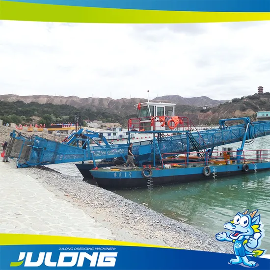 Big Storage Capacity Aquatic Trash Skimmer/Weed Harvester Made in China