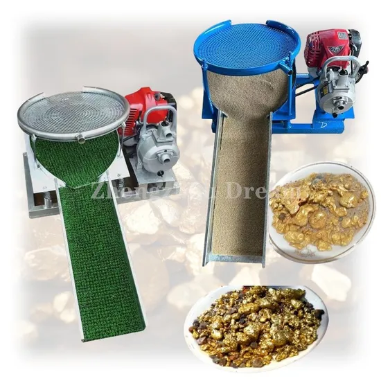 Gold Recovery Screening Machine Gold Mining Mini Magnetic Separator Machinery