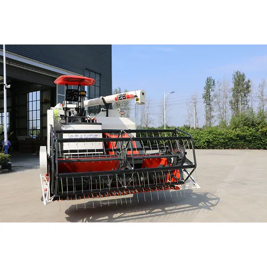 Chinese Factory Direct Sales Harvester Combine 130HP with Big Grain Tank Harvesting