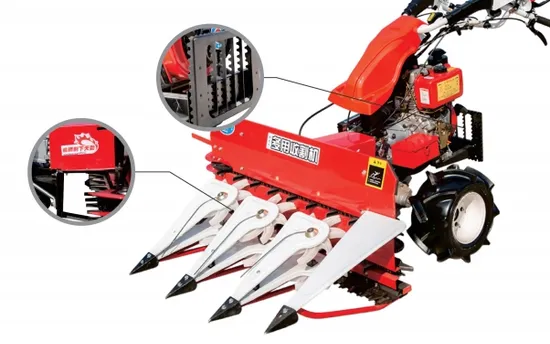 80cm Mini Self-Propelled Small Paddy Reaper