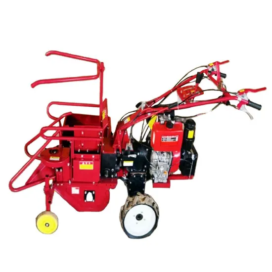 Agricultural Corn COB Harvester Walking Tractor Driven Combined Maize Picker Machine