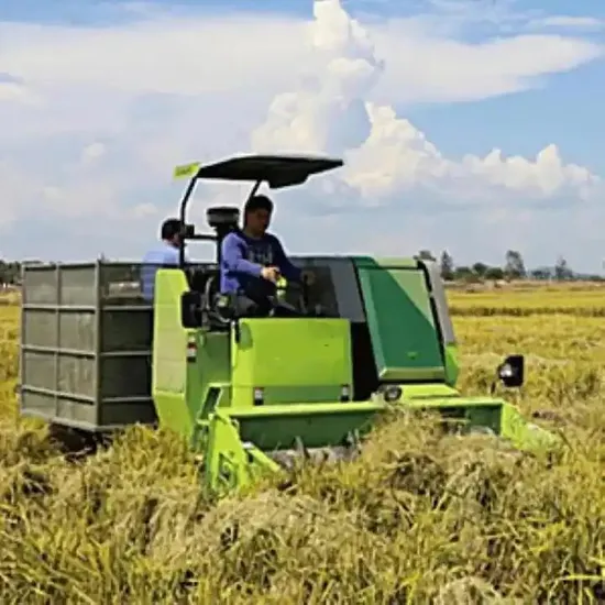 Agriculture Harvester China 88HP Rice Combine Harvester 4lzt-4.0zd with Attachments