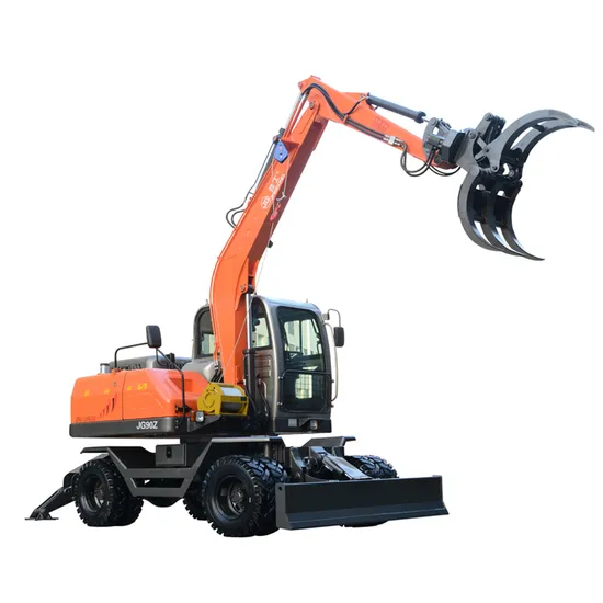 Wheel Type Grab Excavator for Sale