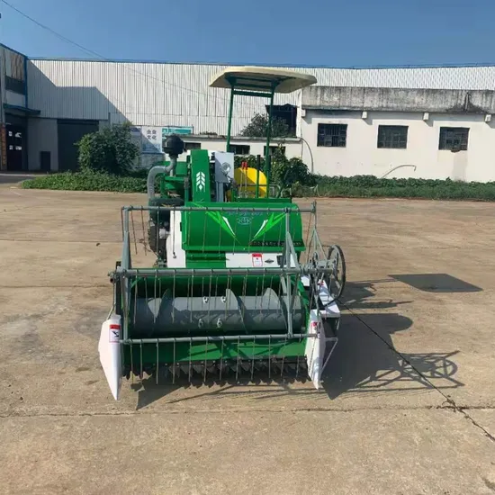 China Manufacture Supply Mini Combine Harvester Agricultural Machinery Rice Wheat Combine Harvester