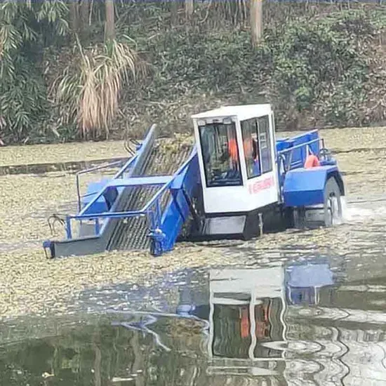 River Sea Lake Aquatic Trash Hunters Garbage Skimmer Weed Harvester