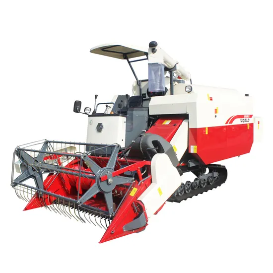 102HP Ruilong 4lz -6.0p Full Feed Big Grain Tank Combine Harvester