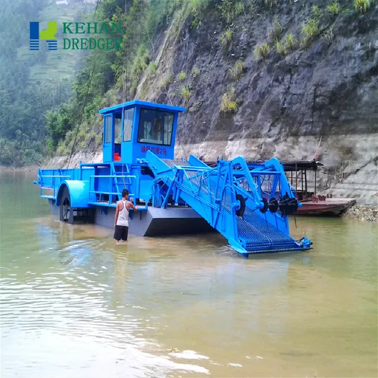 Eco-Friendly Aquatic Grass Harvester for Sustainable Water Management