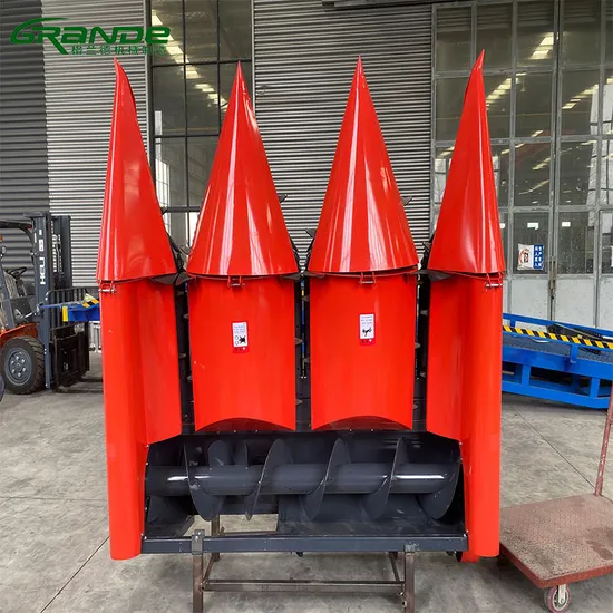 One-Side Laying Corn Cutting Machine Harvester 3 Row Corn Header for Sale