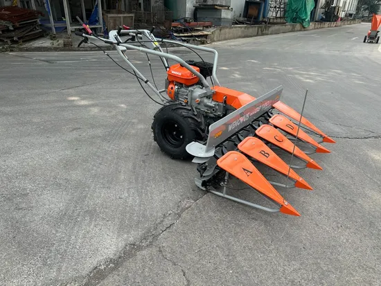 China Wenovus Wngs-120 Multi-Functional Agricultural Machinery Multi-Crop Reaper Machine Gasoline Powered Reaper Quiet Operation Forage Harvester