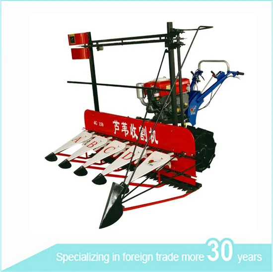 4G150 Paddy Wheat Cutting Machine Mini Reaper