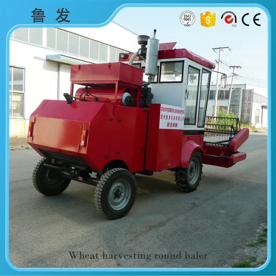 Small Wheat Straw Cutting Machine Precision Round Baling for Farms