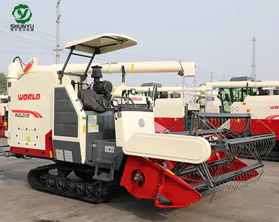 88HP World Combine Harvester for Corn/Rice/Wheat