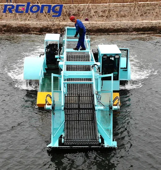 Hydraulic China Manufacturer Customization Aquatic Weed Harvester OEM