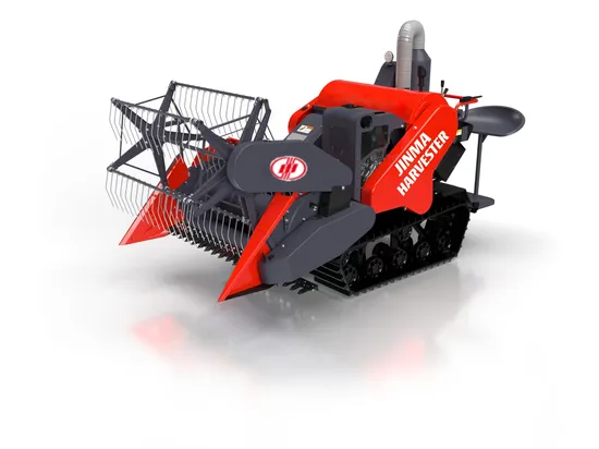 Small diesel engine Crawler type combine harvester 4LZ-1.0B