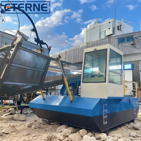 Eterne Water Hyacinth Cleaning Harvesting Equipment Aquatic Weed Harvester