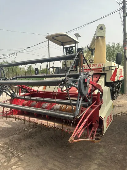 Crawler-Type Used Combine Harvester Agricultural Machinery for Farmland