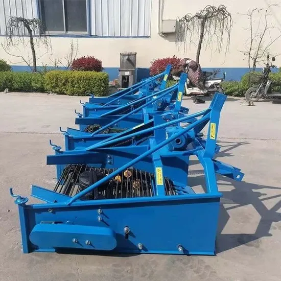 Potato Sweet Potato Four-Wheel 2wheel Walking Farm Tractor Household Carrot Digging Sweet Potato Harvester