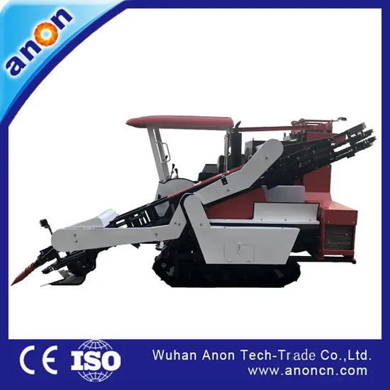 Anon 2 Row Mini Peanut Groundnut Harvesting Machine Peanut Combine Harvester