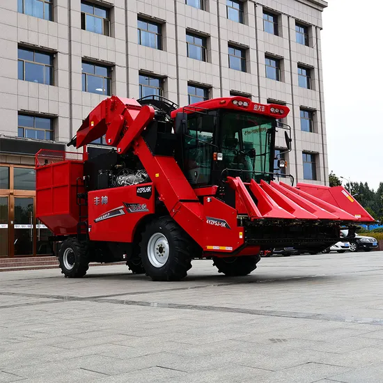 4WD Maize Corn Harvester Machine for Easy Crop Collection