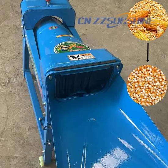 2024 Factory Direct Sale Small Agricultural Machine Corn Thresher Machine Maize Sheller High Quality Corn Grain Threshing Thresher