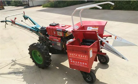Hand-Held Walking Mini Corn Harvester Machine