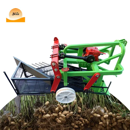 High Efficent New Design Combine Mini Groundnuts Peanut Root Crop Harvester Machine with Tractor