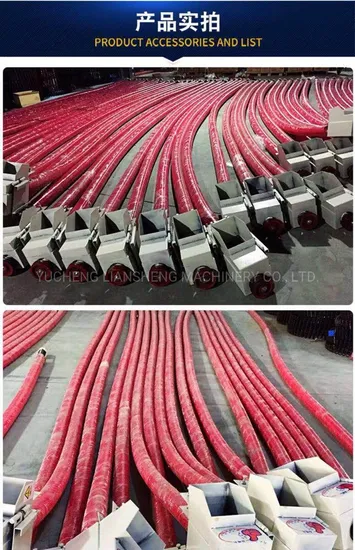 Factory Custom Molded Flexible Hose Screw Grain Suction Machine Grain Screw Elevator Equipment