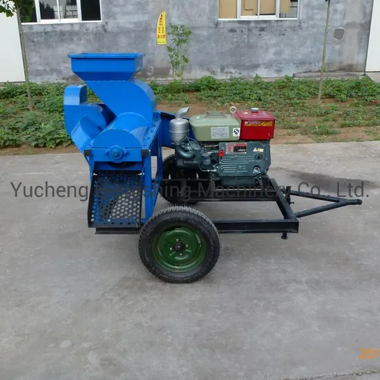 Powered Thresher for Sweat Maize Corn Threshers with Diesel Engine Corn Threshing Machines
