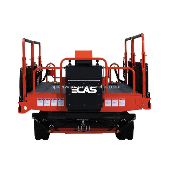 Wireless Remote Control Pallet Crawler Type Extendable Fence for Picking&Pruning (Up to 2.5m)