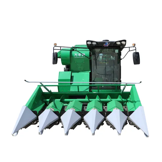 4yz-5j Farm Machine Self-Propelled Corn Combine Harvester with 5 Rows 175HP