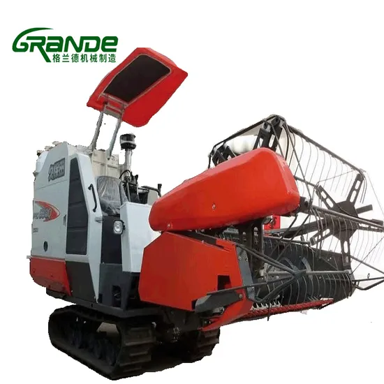 Agricultural Machinery Kubota Used 688q 68HP Rice Wheat Harvester