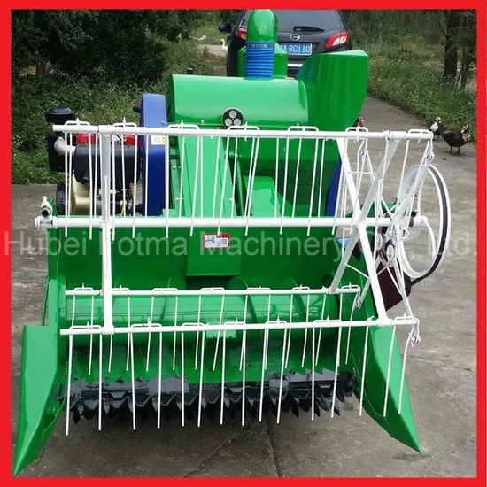 Rice & Wheat Mini Combine Harvesting Machine (4LZ-0.8)