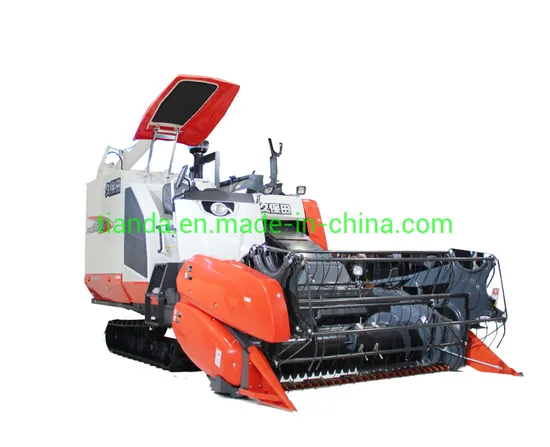 Kubota Full Feeding Combine Harvester for Paddy Wheat 688q DC70