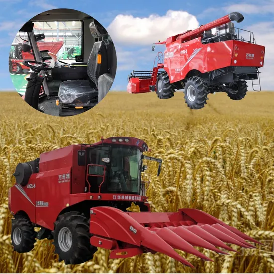 Full Feed Combine Harvester Machine Corn Harvester of Agricultural Machinery for Wheat, Rice Soybean and Corn