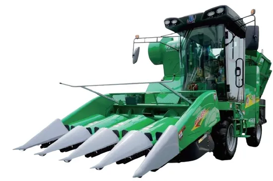 4yz-4sh Agricultural Machinery Self-Propelled Corn Harvester with 160HP 4rows Farm Machine.
