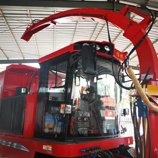 Yineng Brand Qsz 2400 Silage Corn Combine Harvester