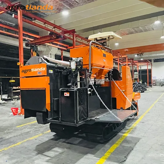 Durable Rice Harvester Paddy Machine for Small Farms