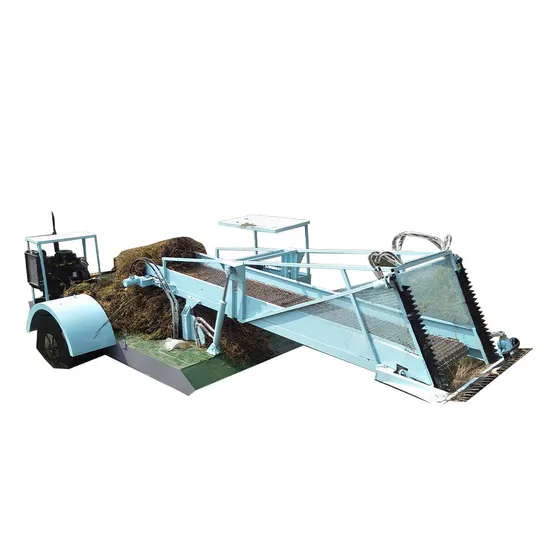 Semi Automatic Cleaning Machine Harvesting Aquatic Plants Harvester in Lake and River