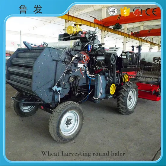 Efficient Wheat Straw Baler Precision Cutting, Durable Design