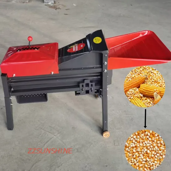High Quality Corn Thresher Maize Shellers Peel Machine Engine Motor Gear Core Corn Threshing Peeling Machine