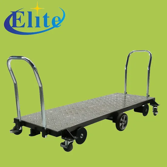 Pipe Rail Transport Trolley Harvest Cart for Greenhouse Work