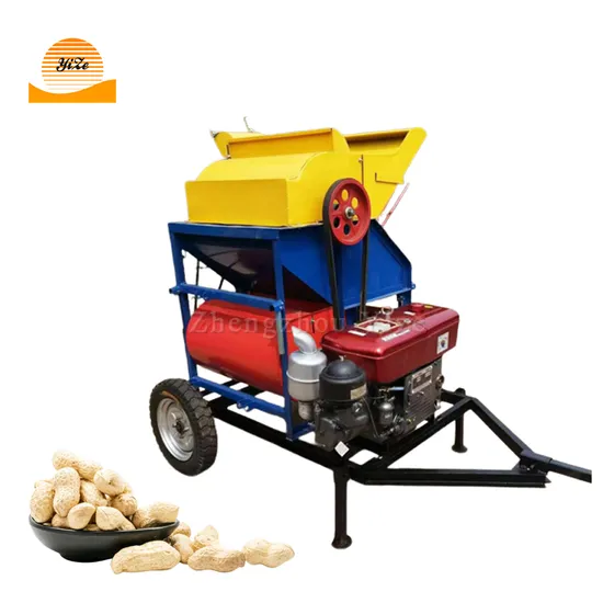 China Dry Peanut Picking Harvester Groundnut Picker Harvesting Machine Price