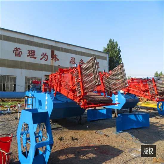 Cost-Effective Semi-Automatic Water Grass Harvester