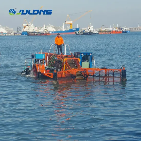 Port Floating plastic Trash Skimming Boat to Collect Tree Branches